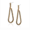 Snake Chain Tassle Earrings