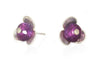 Flower Earrings with Freshwater Pearls
