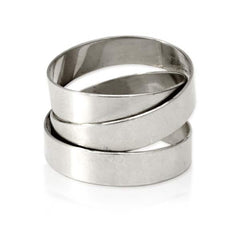 Sterling Silver Fettucini Ring (5mm)