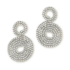 Figure 8 Box Chain Earrings