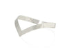 8mm Single Silver Teardrop Bangle