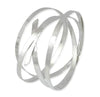 Knotted Silver Bangle