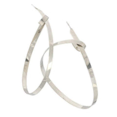 Extra Large Looped Hoops  (in gold or silver)