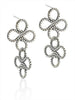 Clover Stud Earring in Sterling Silver