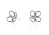 Flower Studs in Sterling Silver and Brass