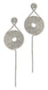 Geometric Earrings in Sterling Silver (Large Triangles)