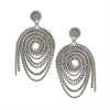 Sterling Silver Spiral Looped Earring