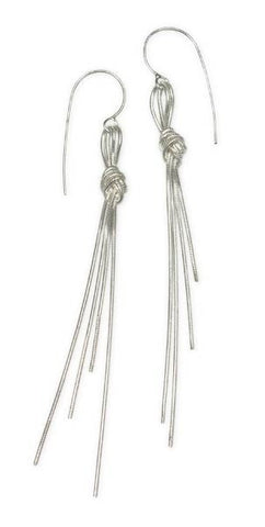 Snake Chain Tassle Earrings