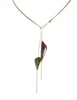 Snake Chain Tassle Earrings