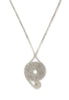 Geometric Necklace in Sterling Silver (19")