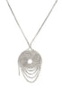 Geometric Necklace in Sterling Silver (19")