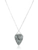 Geometric Necklace in Sterling Silver (19")