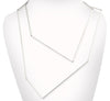 Geometric Necklace in Sterling Silver (19")