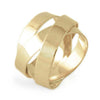 18k Gold Fettucini Ring (3mm)