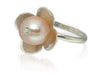 Freshwater Pearl Stackable Flower Rings