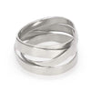 Extra Wide Silver Fettucini Ring (5mm)