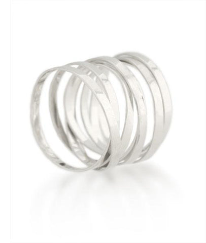 Sterling Silver Fettucini Ring (2mm)