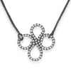 Triple Clover Necklace in Sterling Silver