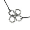 Clover Choker in Sterling Silver